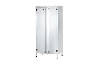 Шкаф для хлеба ШЗКп - 830x550x1800 Profi Ral, двери распашные, 4 уровня, без к-та замков