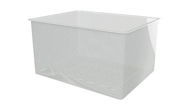 Корзина мелкосетчатая 535х410х285 (Белый)