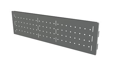 Перфорированная панель 596х160 (Серебристый)