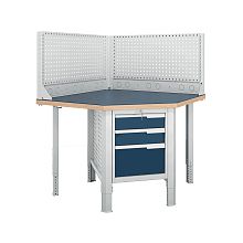 Верстак (угловой) CTR U532.S3.1-1R