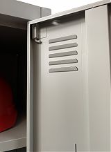 Шкаф металлический для одежды двухдверный 1850х800х500мм (2L-B1A-800)