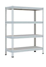 Металлический стеллаж МС-Т 2500х1525х635, 4 полки (металл)