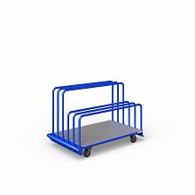 Стеллаж на колесах для перевозки листового материала СМК-1300х800