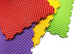 Спортивное покрытие FACTOR SPORT Soft, мягкое (черный, 10мм)