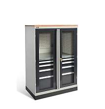 Шкаф ВС-053 с дверьми окнами (без наполнения)