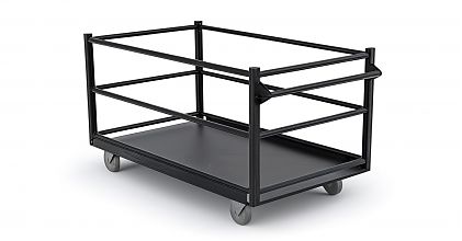 Выкатной модуль усиленный широкий, высокий борт 500 мм (ВМУШ-ВБ 500)